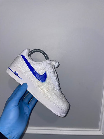 AF1 Blue Nike Tick